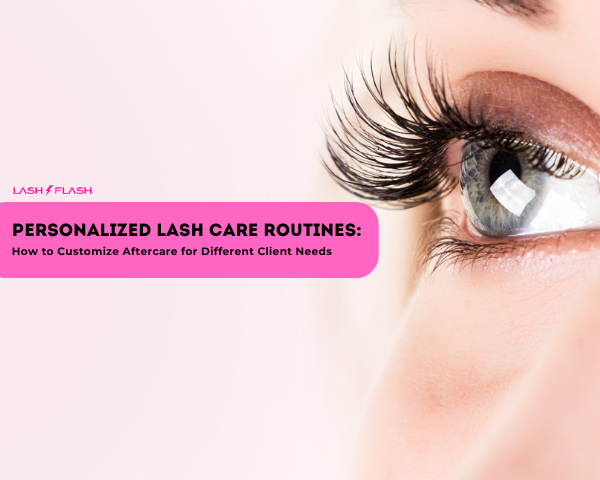 Personalized Lash Care Routines: How to Customize Aftercare for Different Client Needs